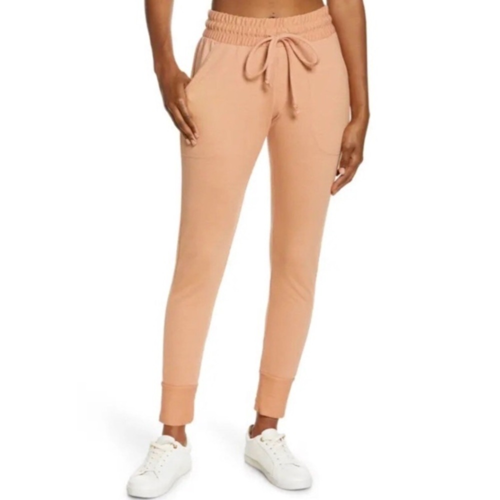 Free People Movement Sunny Skinny Sweatpants Joggers Sunbaked Size Medium